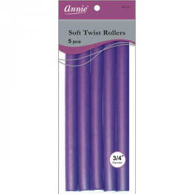 Annie Soft Twist Rollers 3/4" #1210 Annie Soft Twist Rollers 3/4" #1210